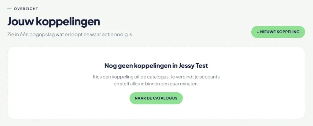 Stap 4: Kies een nieuwe koppeling